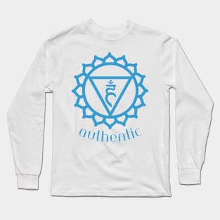 Throat Chakra Long Sleeve T-Shirt